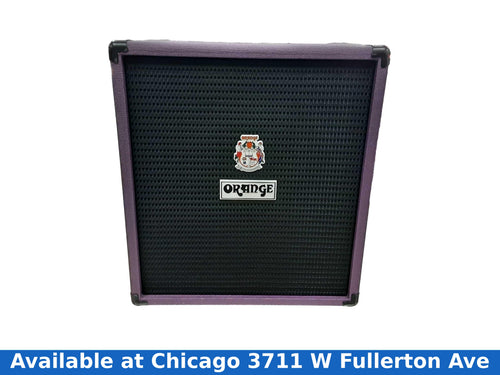 Orange Crush Bass 50 Purple Bass Amplifier
