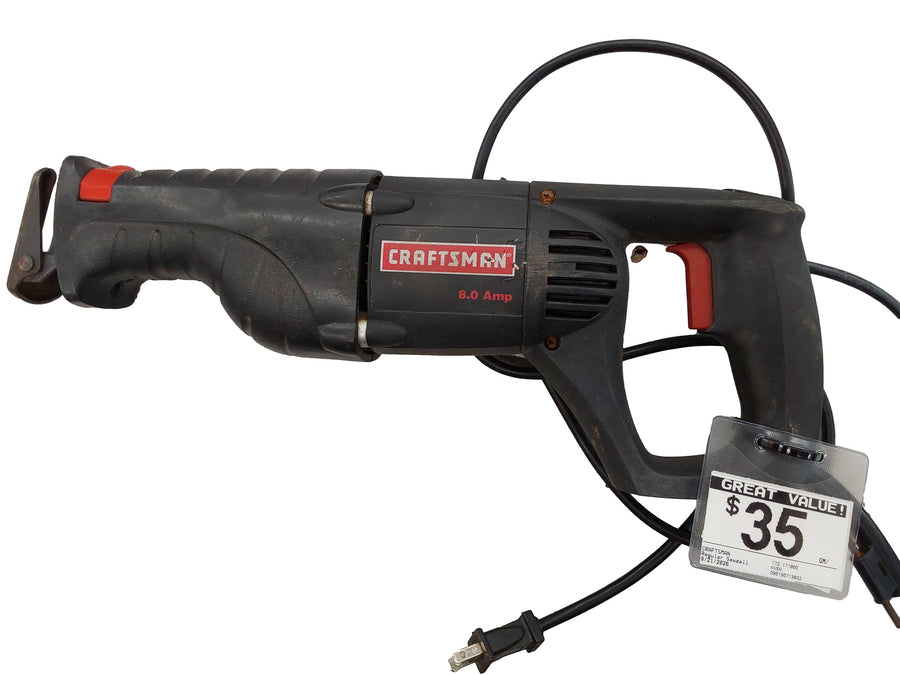 Craftsman 172.171800 Black Corded Reciprocating Saw