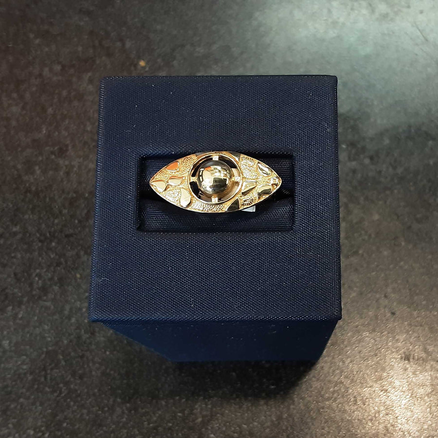 Women's Ring - Yellow Gold 14k (.585) 2.5 grams Size 8