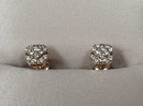 Double Stud Earring - Yellow Gold 10k (.417) 1 grams