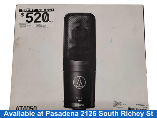 Audiotech At4050 Black Corded Microphone