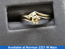 Women's Ring - Solitaire - White Gold 14k (.585) 3.4 grams Size 9