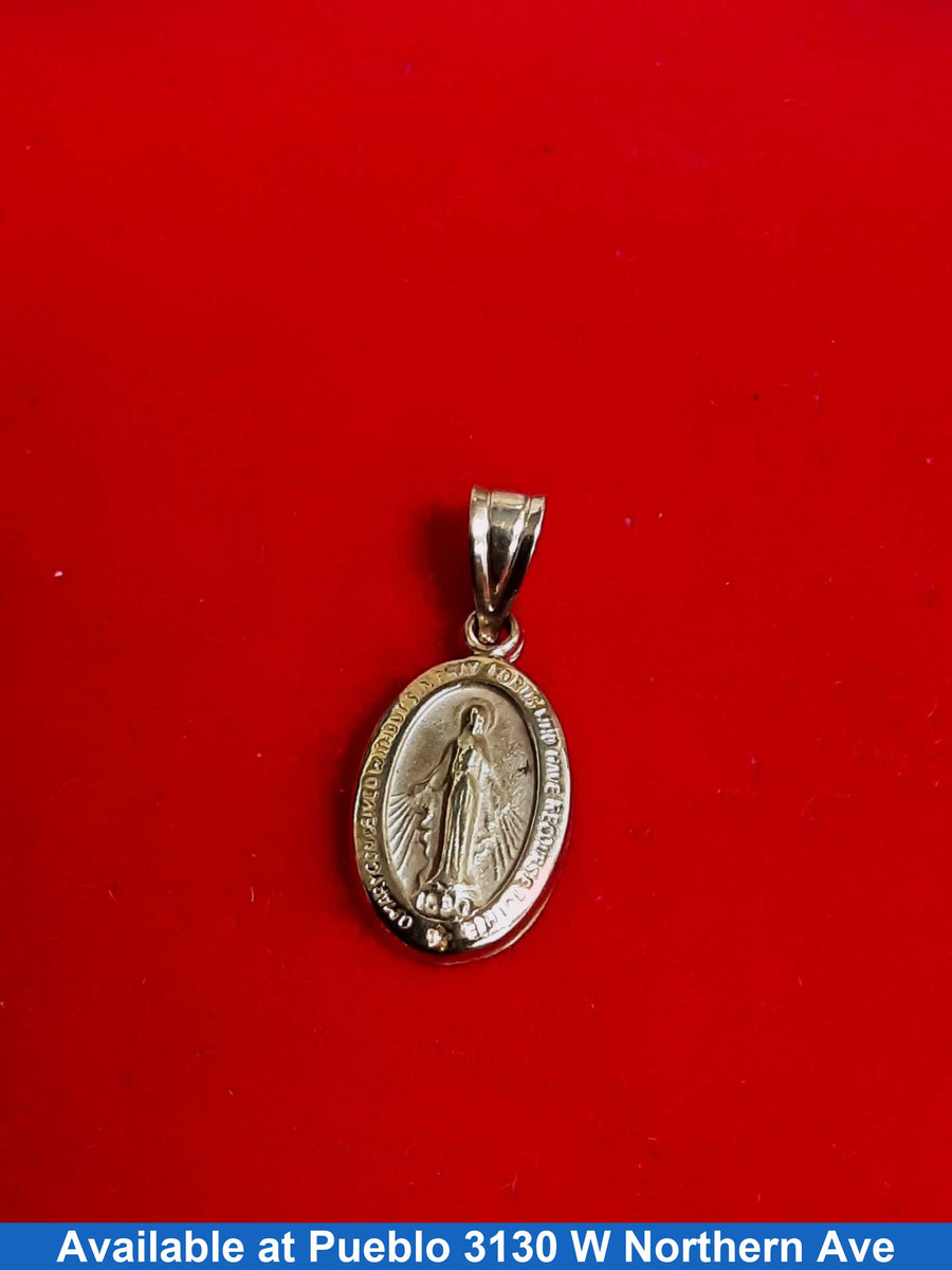 Religious Pendant - Yellow Gold 10k (.417) 0.4 grams
