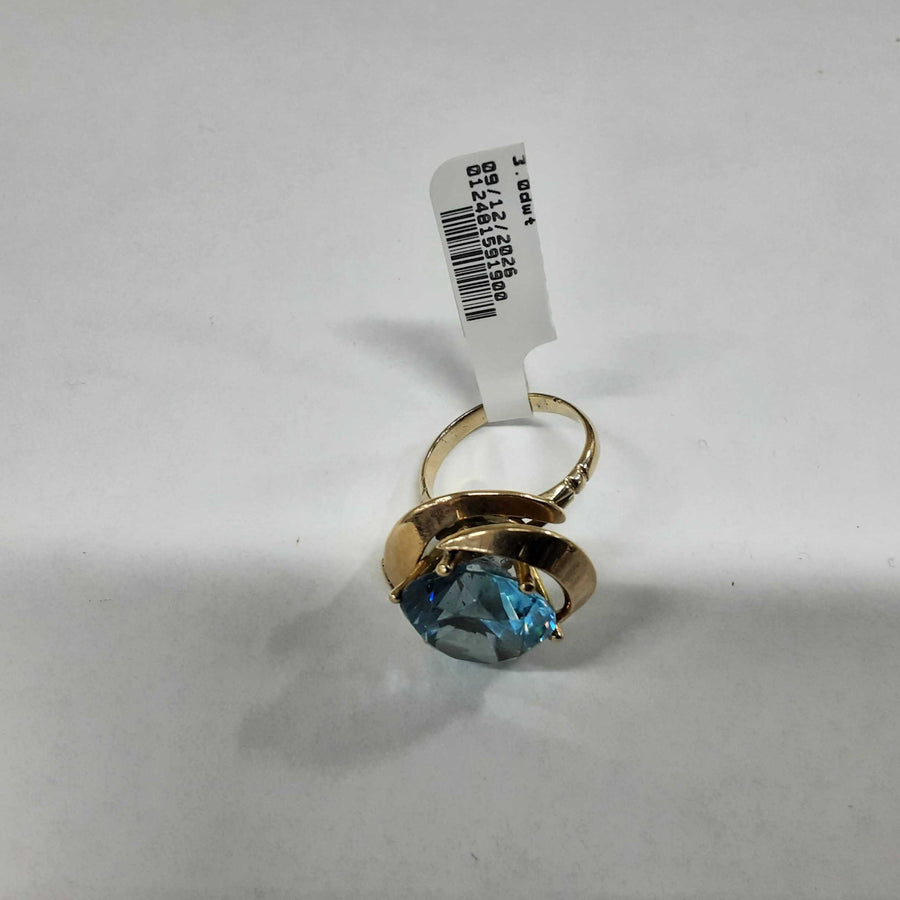 Women's Ring - Yellow Gold 14k (.585) 8.3 grams Size 7