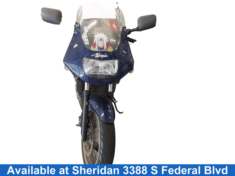 Kawasaki Ninja Blue Motorcycle