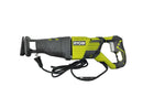 Ryobi Rj1861v Green Corded Reciprocating Saw