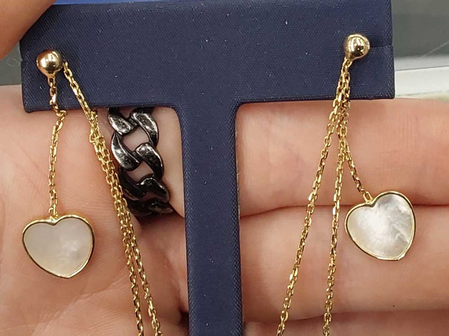 Earrings - Yellow Gold 10k (.417) 1.7 grams