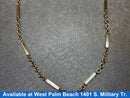 Chain - Yellow Gold 14k (.585) 20.1 grams 28 inch