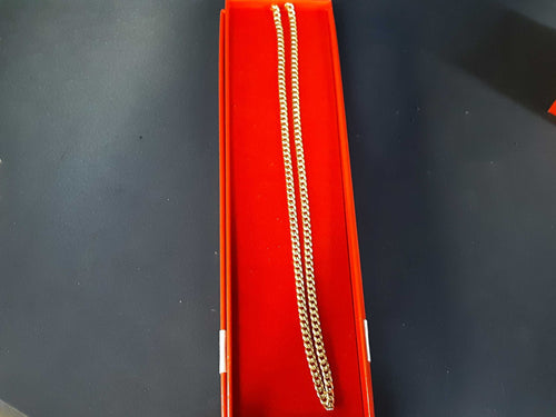 Cuban Link Chain - Yellow Gold 10k (.417) 5.9 grams 20 inch