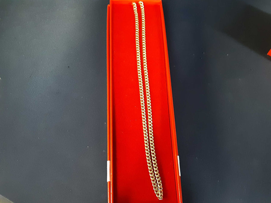 Cuban Link Chain - Yellow Gold 10k (.417) 5.9 grams 20 inch