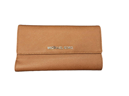 Michael Kors 3 Fold Wallet Brown Wallet