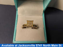 Ring - Engagement Set - Yellow Gold 10k (.417) 3.2 grams Size 10.5