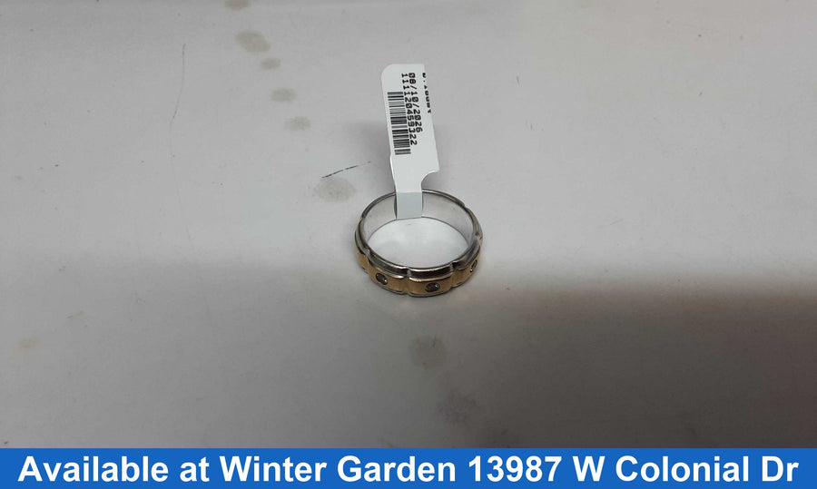 Ring - Wedding Band - Yellow Gold 14k (.585) 9.8 grams Size 10