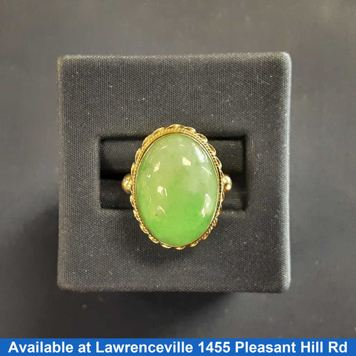 Women's Ring - Yellow Gold 14k (.585) 5.8 grams Size 20