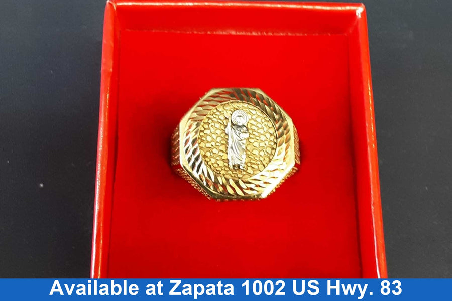Men's Ring - Yellow Gold 10k (.417) 6.8 grams Size 10.5
