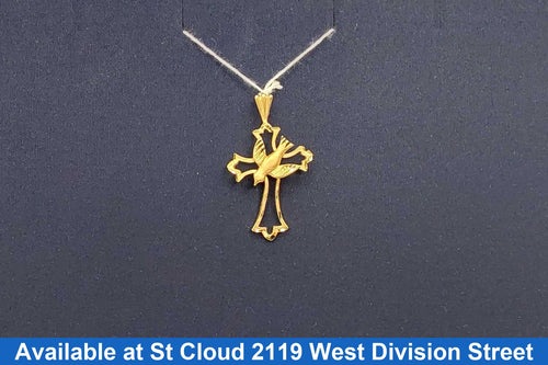Religious Pendant - Yellow Gold 14k (.585) 1.399 grams