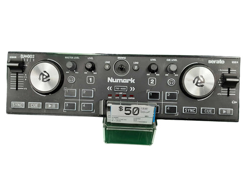 Numark Djeg02 Black DJ Turntable
