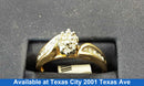 Women's Ring - Yellow Gold 10k (.417) 3.2 grams Size 7