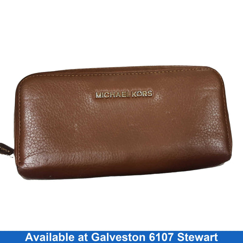 Michael Kors Leather Brown Wallet