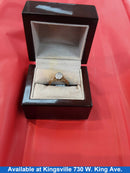 Women's Ring - Yellow Gold 14k (.585) 2.8 grams Size 8