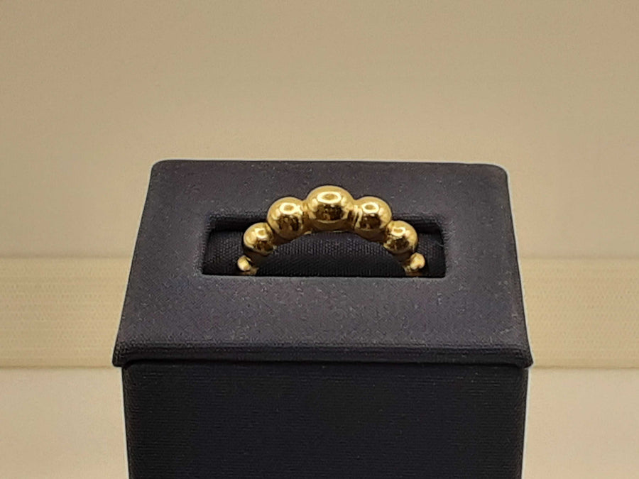Women's Ring - Yellow Gold 18k (.750) 3 grams Size 7