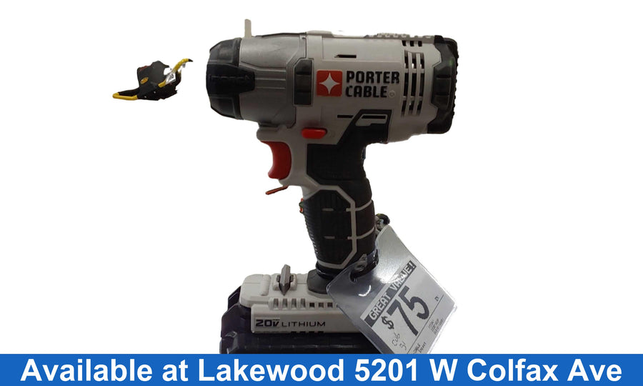 Porter-cable Pcc641 Gray Cordless Impact Drill