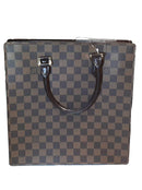 Louis Vuitton Venice Sac Plat Tote Bag Damier Ebene Brown Purse / Handbag