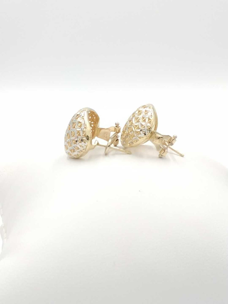 Filigree Earrings - Yellow Gold 14k (.585) 6.7 grams