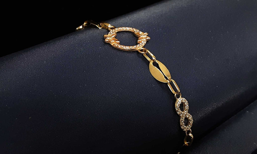 Bracelet - Yellow Gold 14k (.585) 5.2 grams 8 inch