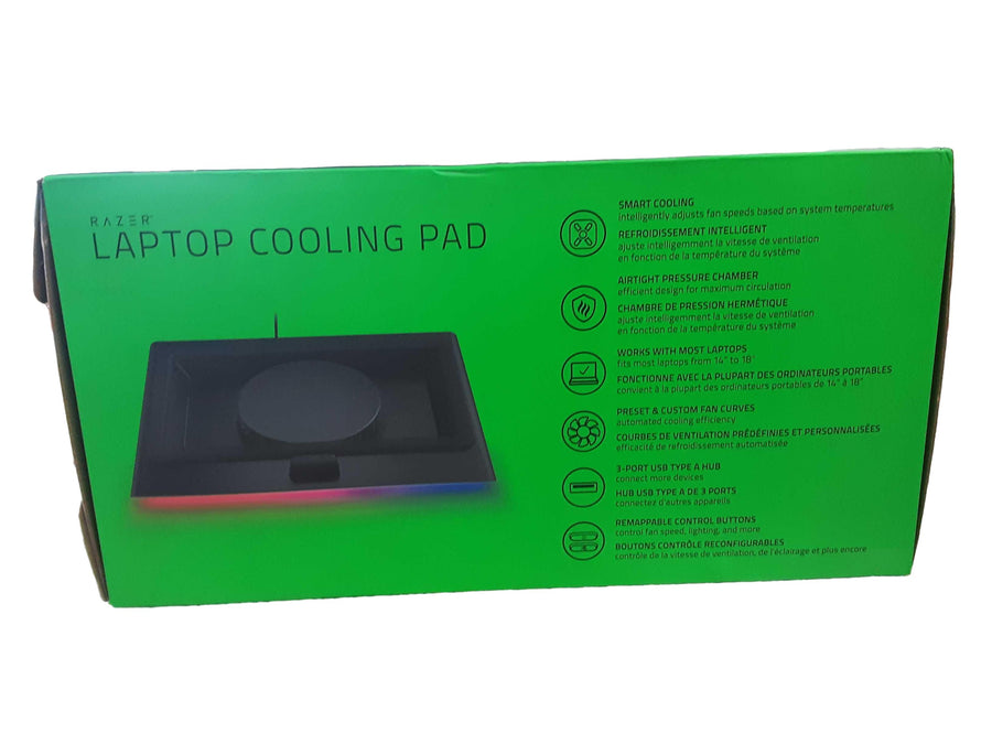 Razer Cooling Pad Black Computer Accessory