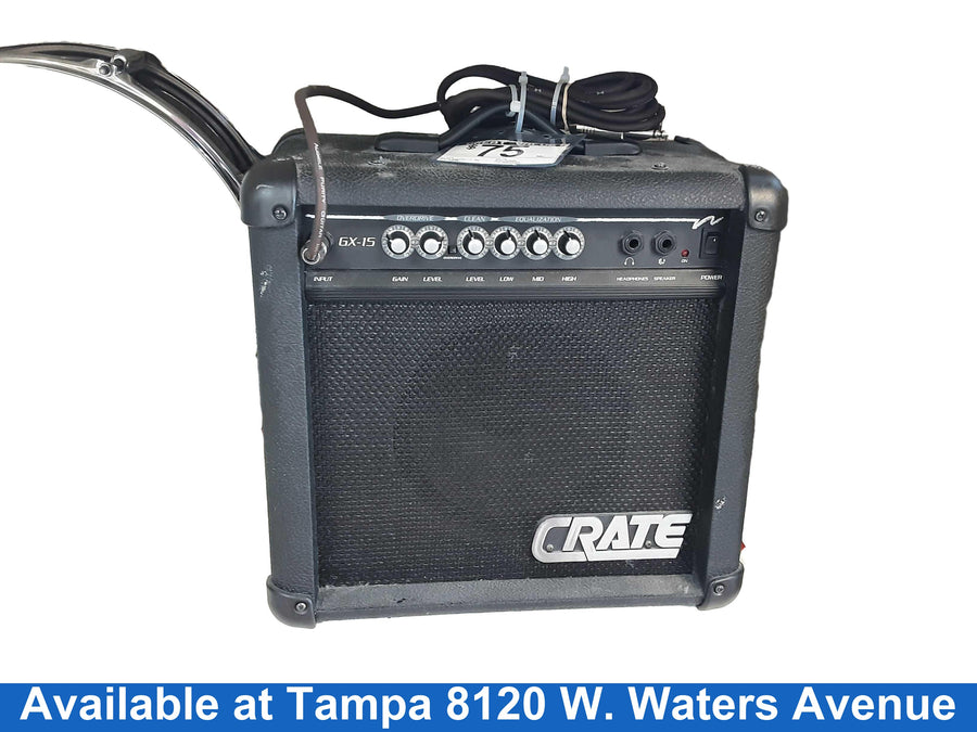Crate Gx-15 Black Sub-Woofer
