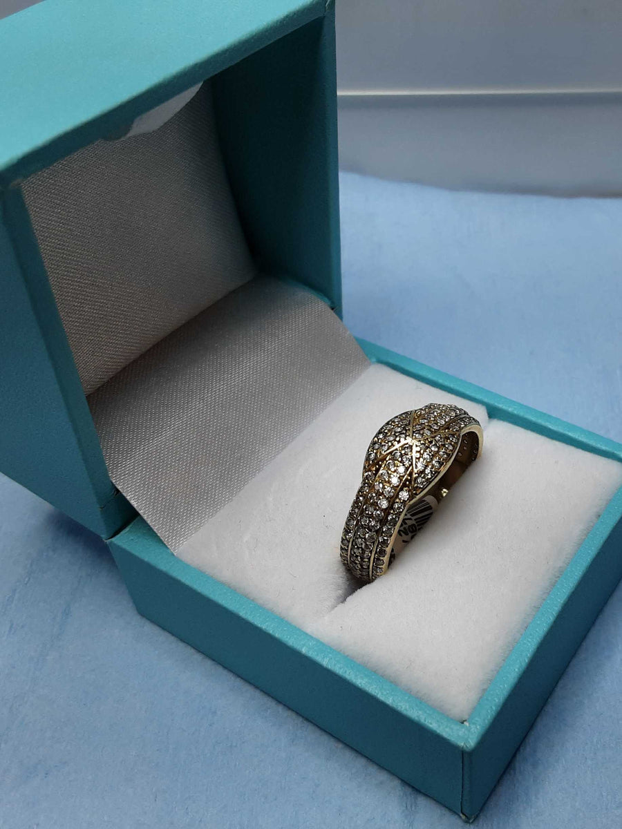 Men's Ring - Yellow Gold 10k (.417) 2.8 grams Size 11