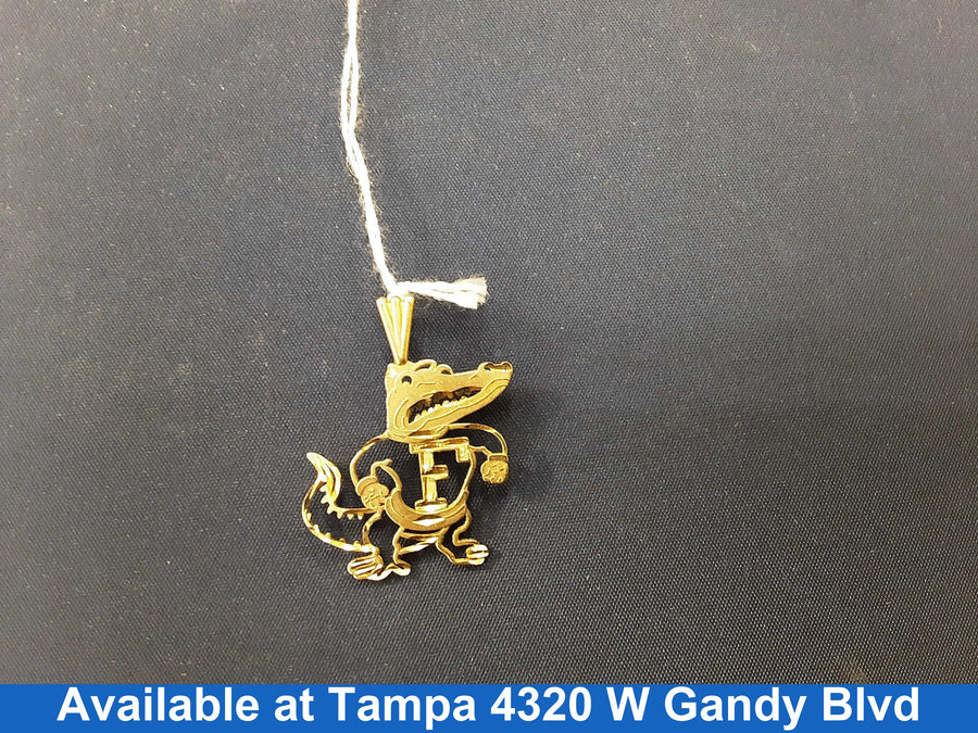 Sports Pendant - Yellow Gold 14k (.585) 1.4 grams