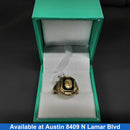 Women's Ring - Yellow Gold 10k (.417) 6.1 grams Size 7.5