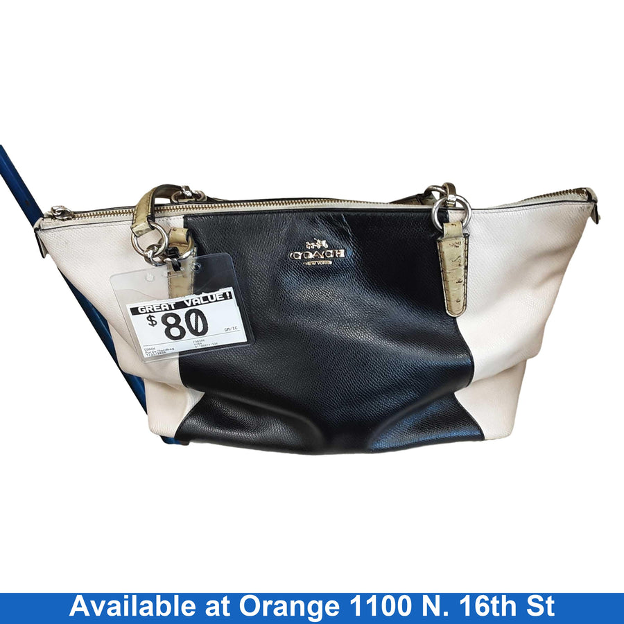 Coach F38308 Beige / Tan Purse / Handbag