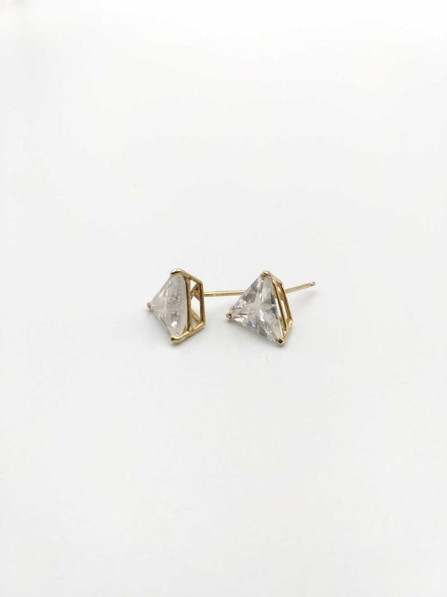 Earrings - Yellow Gold 14k (.585) 1.7 grams