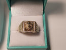 Men's Ring - Yellow Gold 10k (.417) 5.4 grams Size 12