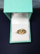 Women's Ring - Yellow Gold 10k (.417) 3.1 grams Size 9