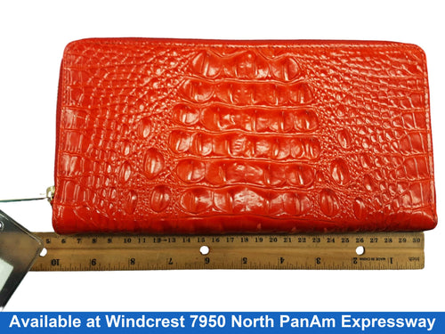 Brahmin Orange Wallet