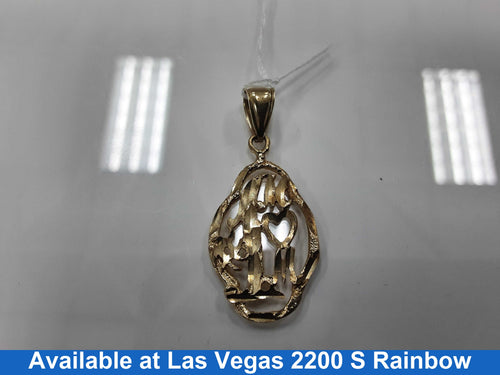 Pendant - Yellow Gold 14k (.585) 1.7 grams
