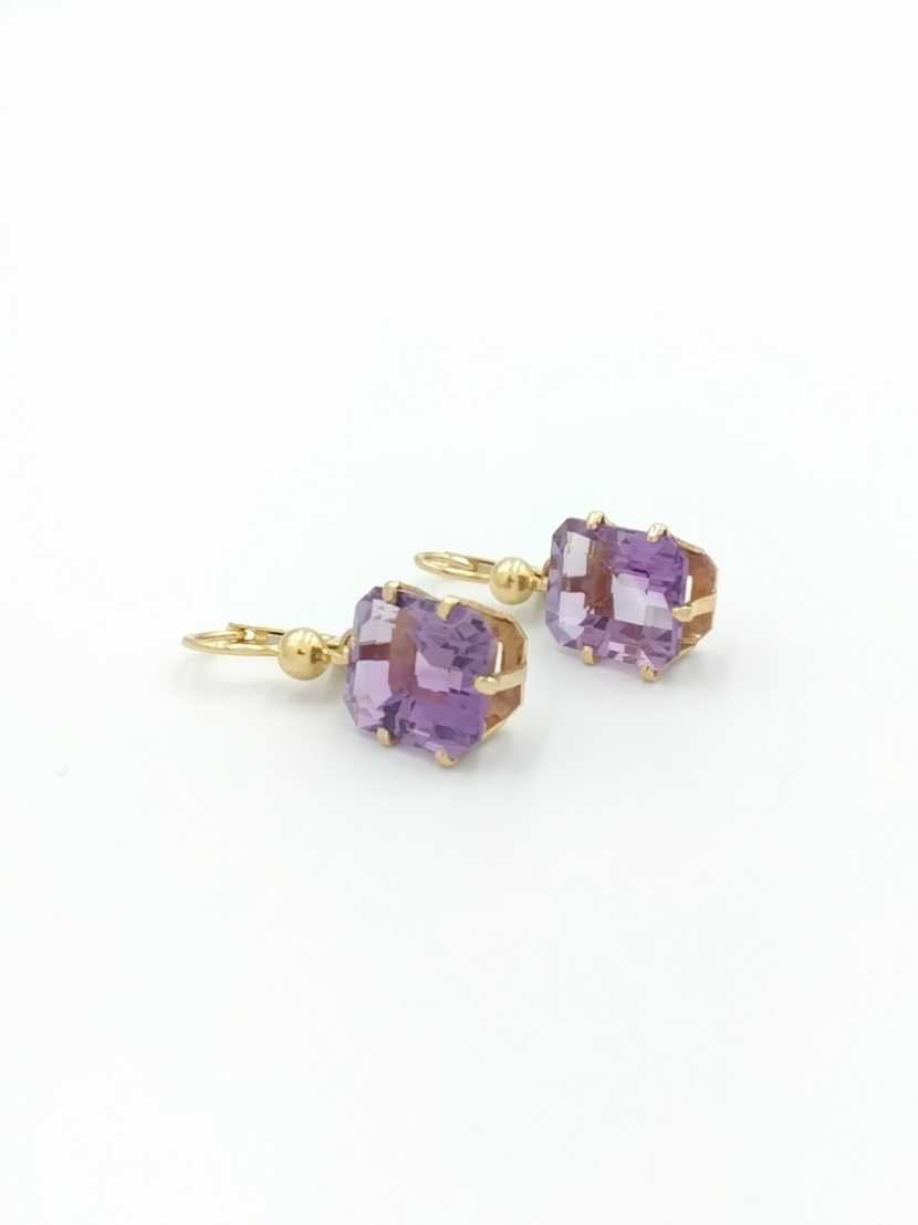 Earrings - Yellow Gold 14k (.585) 4.9 grams