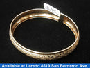 Bangle Bracelet - Yellow Gold 14k (.585) 10.2 grams 8 inch