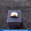 Men's Ring - Yellow Gold 10k (.417) 8 grams Size 11
