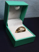 Ring - Wedding Band - Yellow Gold 10k (.417) 4.4 grams Size 10
