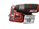 Skil Id574401 Red Cordless Impact Drill