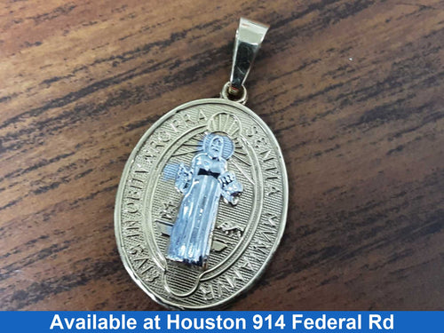 Religious Pendant - Yellow Gold 14k (.585) 3.3 grams