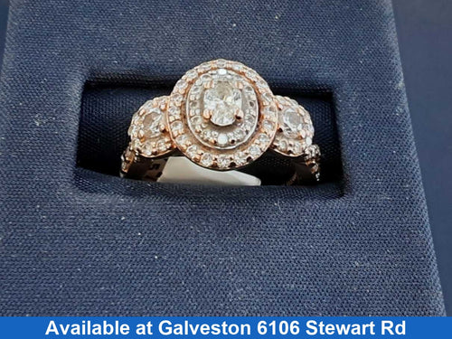 Women's Ring - Rose Gold 14k (.585) 5.3 grams Size 5