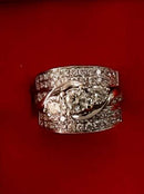 Women's Ring - White Gold 14k (.585) 9.2 grams Size 6