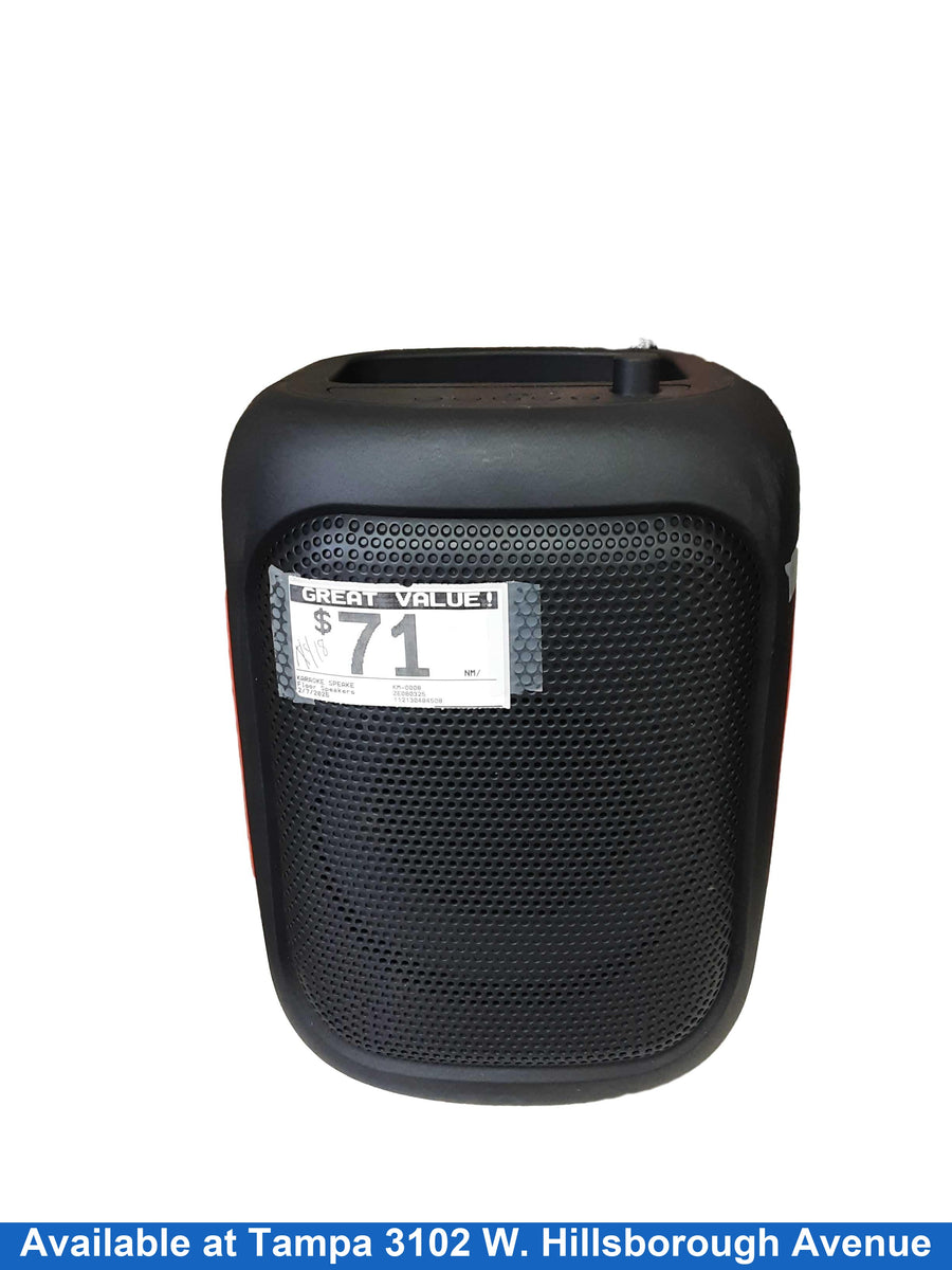Karaoke Speaker Km-0008 Black Floor Speaker