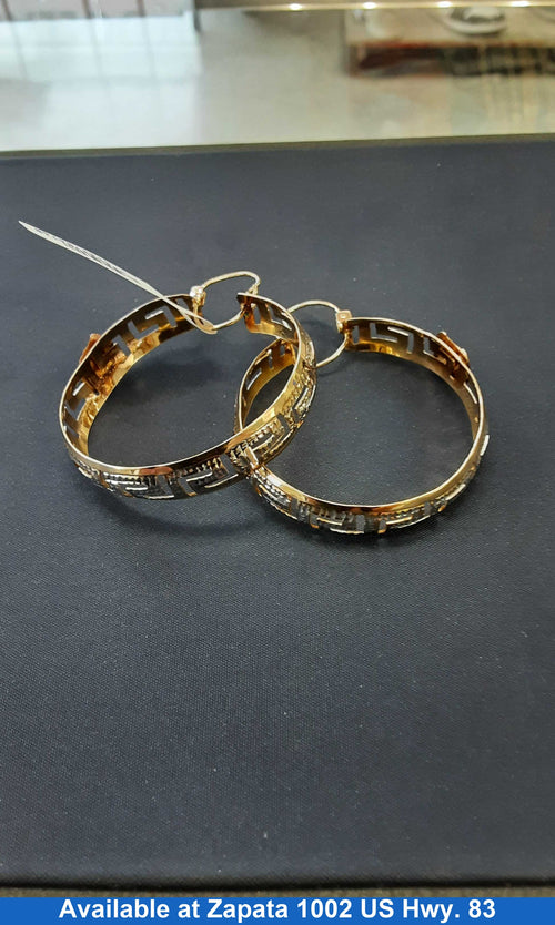 Bangle Earrings - Yellow Gold 10k (.417) 7.4 grams
